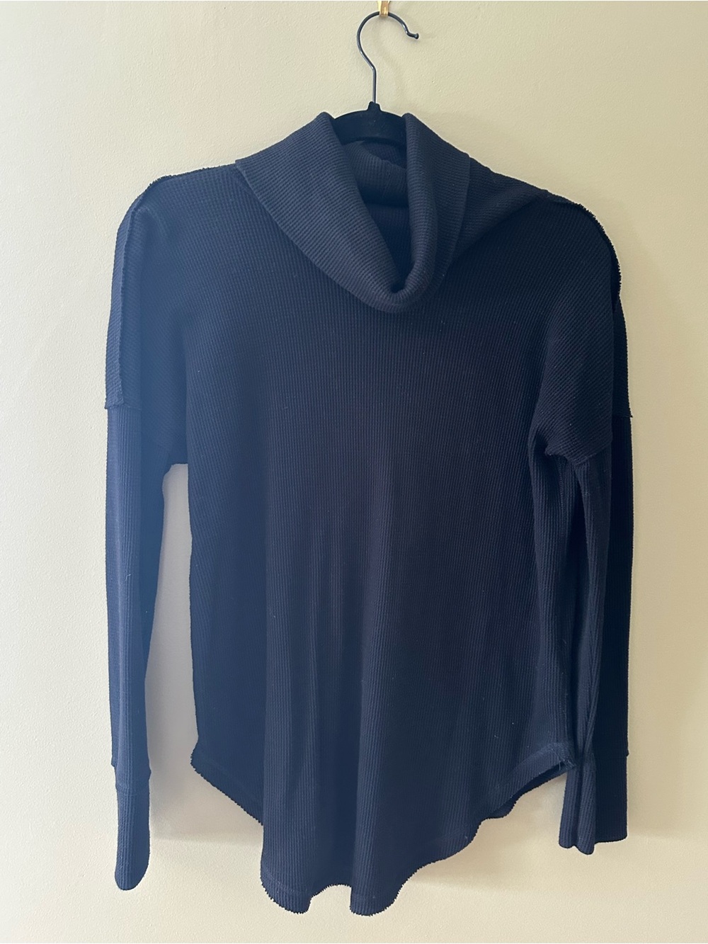 Maeve Black Cowl Neck Women's Sweater